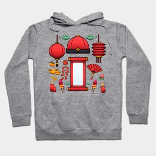 Lunar New Year Elements Hoodie